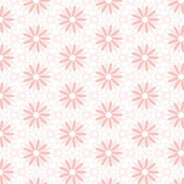 Flat arabesque pattern design Stock Illustration