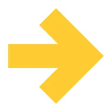 Flat arrow icon pointer sign navigation button Illustrazione stock