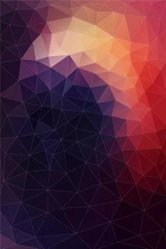Flat Background of geometric shapes. Retro triangle . Colorful mosaic pattern Stock Illustration