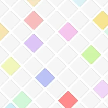 Flat background with squares Stock-Illustration