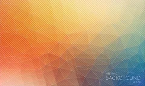 Flat background with triangles shapes Stock Illustration