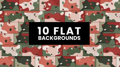 Flat Backgrounds Stock After Effects