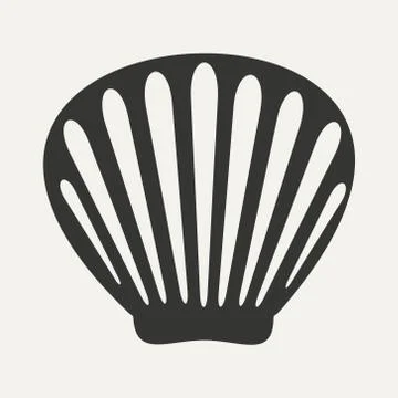 Flat in black and white mobile application shell Stock Illustration