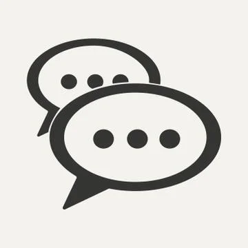 Flat in black and white mobile application cloud think Stock Illustration