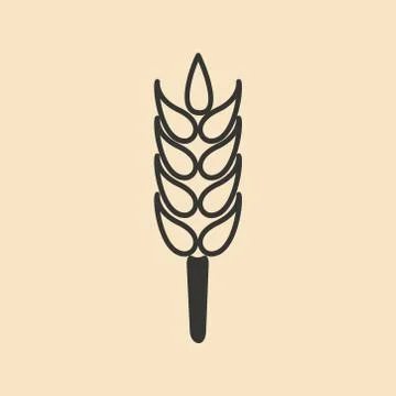 Flat in black and white mobile application spica Stock Illustration