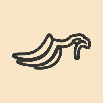 Flat in black and white mobile application eagle silhouette Stock Illustration
