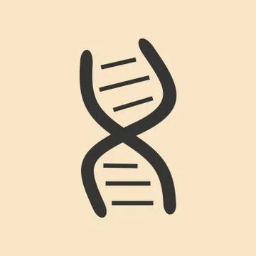 Flat in black and white mobile application genes Stock Illustration