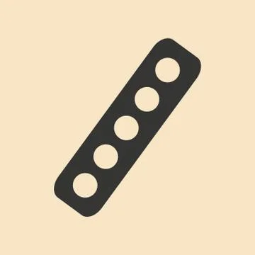 Flat in black and white mobile application watercolor palette Stock Illustration