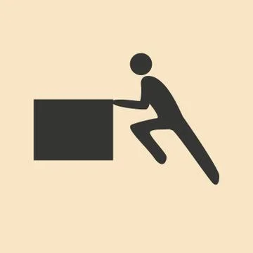 Flat in black and white mobile application loader Stock Illustration
