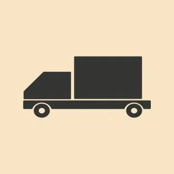 Flat in black and white mobile application transportation Stock Illustration