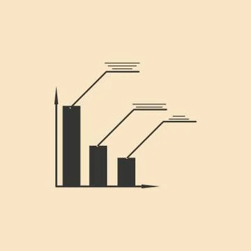 Flat in black and white schedule of financial system Stock Illustration