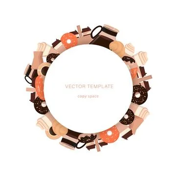 Flat black pattern on white backdrop. Black line icon. Kid graphic. Coffee shop イラスト素材