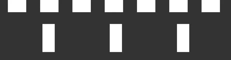 A flat black vector icon of the computers RAM. 스톡 일러스트