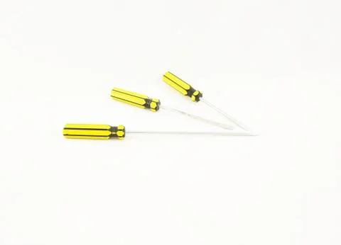 Flat-blade screwdriver Stock Photos