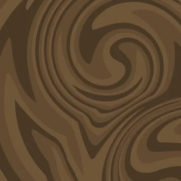 Flat brown wood background. Dark wooden texture. Natural tree pattern. Stock Illustration