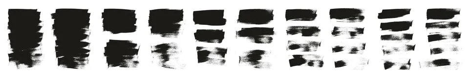 Flat Calligraphy Paint Brush Regular Short Background High Detail Abstract Illustrazione stock