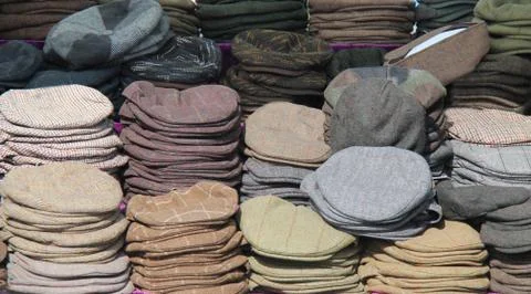 Flat Caps. Stock Photos