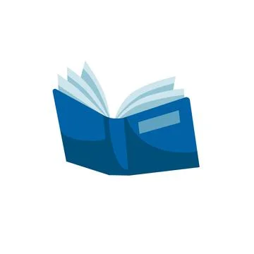 Flat cartoon book,reading and learning vector illustration concept Illustrazione stock