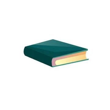 Flat cartoon book,reading and learning vector illustration concept Illustrazione stock