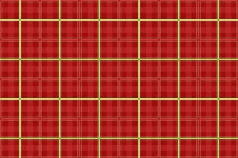 Flat christmas plaid pattern design Stock Illustration
