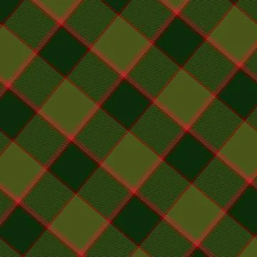 Flat christmas plaid pattern design Illustrazione stock