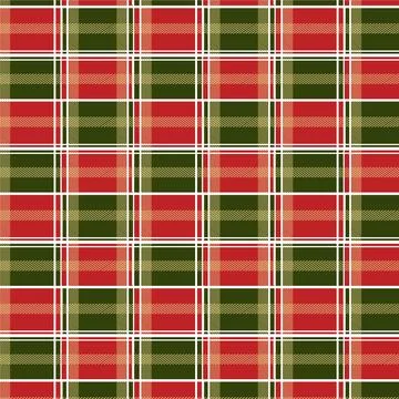 Flat christmas plaid pattern design 스톡 일러스트
