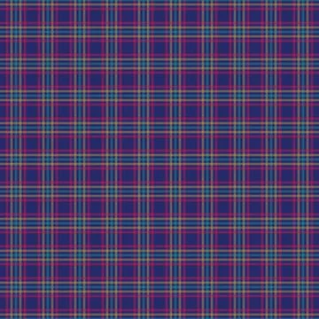 Flat christmas plaid pattern design Stock Illustration