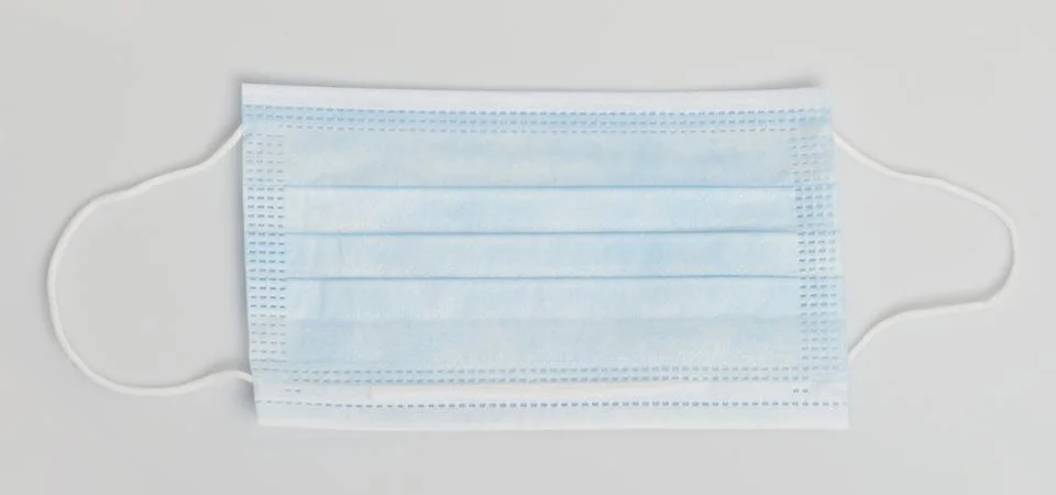 Flat clean face mask Stock Photos