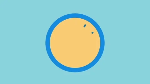 Flat clock animation. A clock on the wall. Cartoon clock alarm. FullHD Stock-Footage 138080844