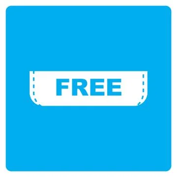 Flat color free icon Stock Illustration