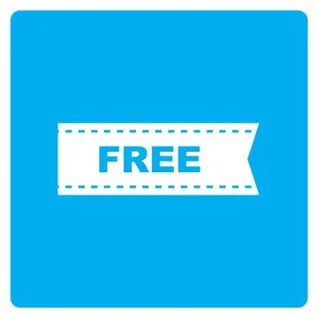 Flat color free icon Stock Illustration