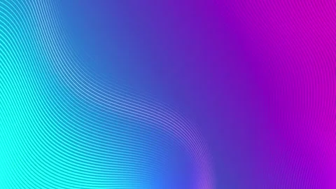 Flat colorful linear background. Modern wavy vector liquid with neon glow. .. Stock Footage 286158597