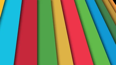 Flat colorful transition Stock Footage 109418120