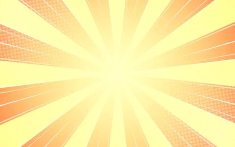 Flat comic style background copy space. Stock Illustration