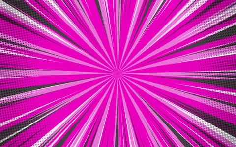 Flat comic style background with dotted halftones. 스톡 일러스트