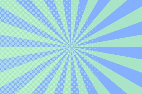 Flat comic style background with halftone イラスト素材