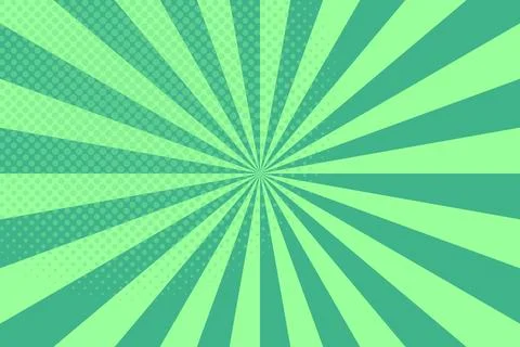 Flat comic style background with halftone Illustrazione stock