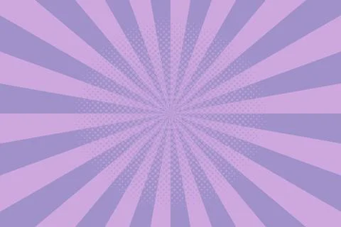 Flat comic style background with halftone Stock Illustration