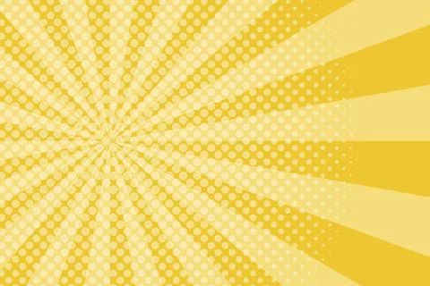 Flat comic style background with halftone イラスト素材