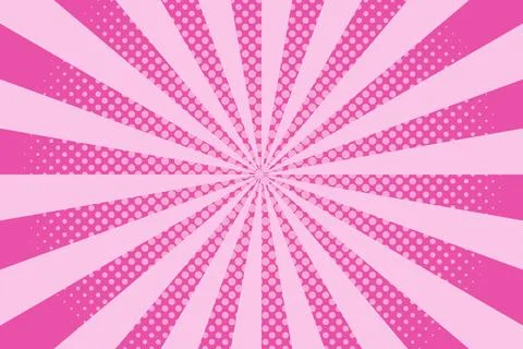 Flat comic style background with halftone イラスト素材