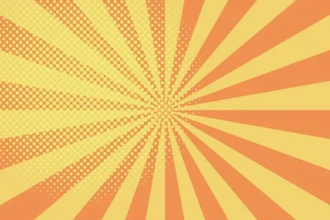 Flat comic style background with halftone イラスト素材