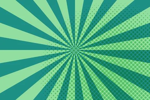 Flat comic style background with halftone Illustrazione stock