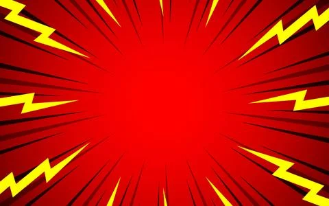 Flat comic style background or wallpaper. vector illustration Stock Illustration
