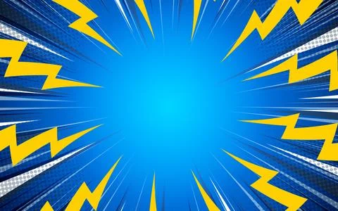 Flat comic style background texture. vector illustration. Stock Illustration