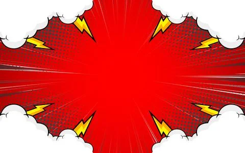 Flat comic style background texture. vector illustration. Stock Illustration