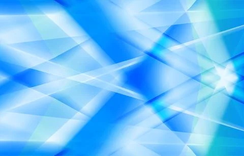Flat creative modern custom shape with gradient blue color abstract style Stock Illustration
