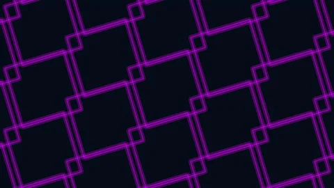 Flat cubes pattern in rows on black gradient Stock Footage 235847806