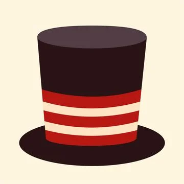Flat cylinder. Vector flat illustration Stock Illustration