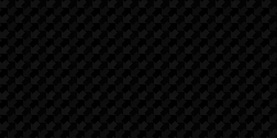 Flat Dark Black Simple Abstract Seamless Pattern With Arrows Vector Illustration Stock Illustration