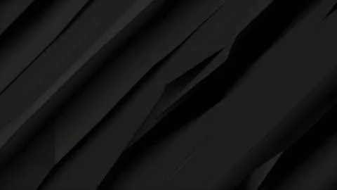Flat design abstract background with black shapes Stock Illustration